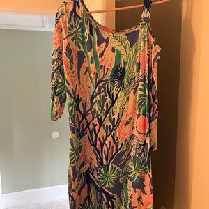 Tropical Print Women's Dress